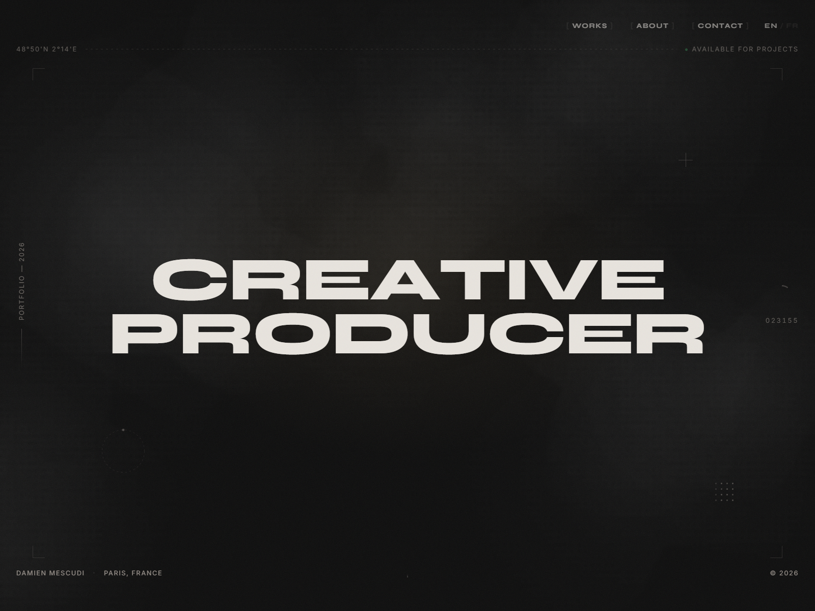 Interactive & breakable title