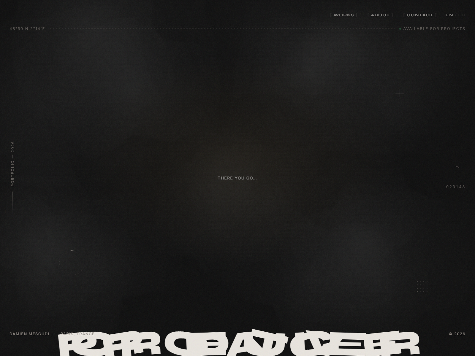 Interactive & breakable title