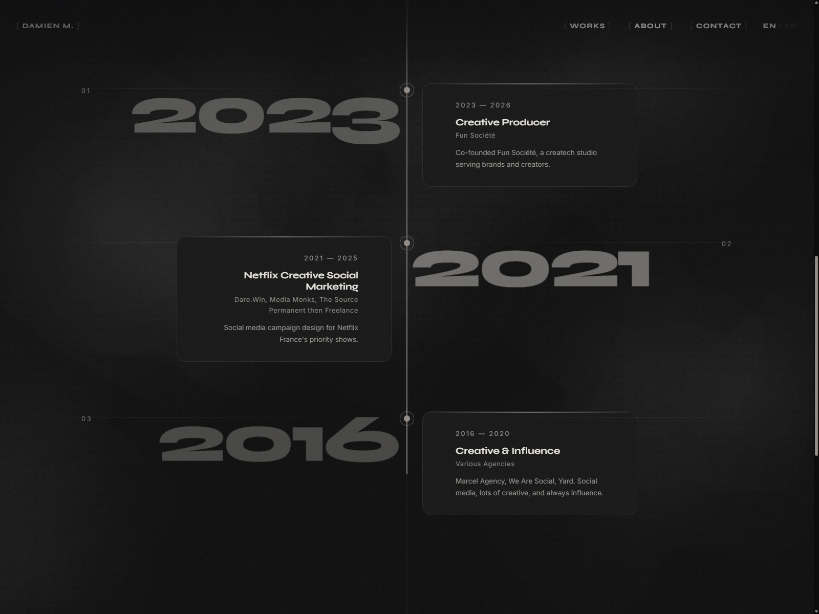 About - Interactive Element Mess