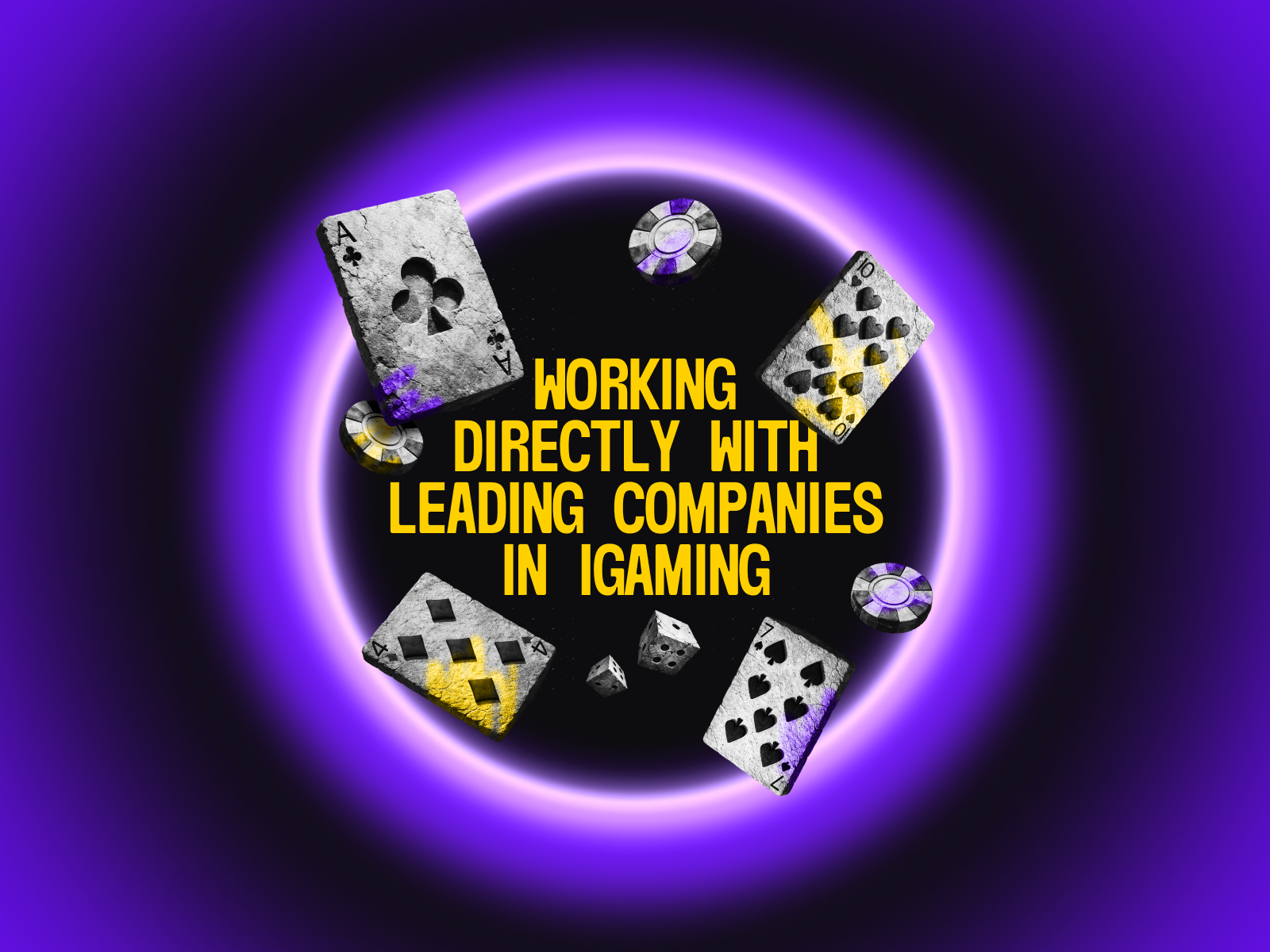 3D Stone playing card