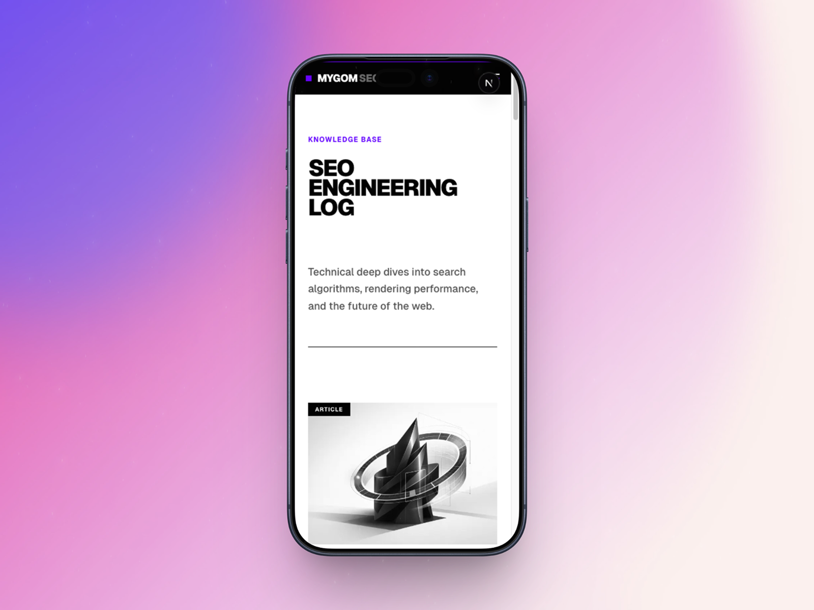 SEO Engineering Log - Blog Grid