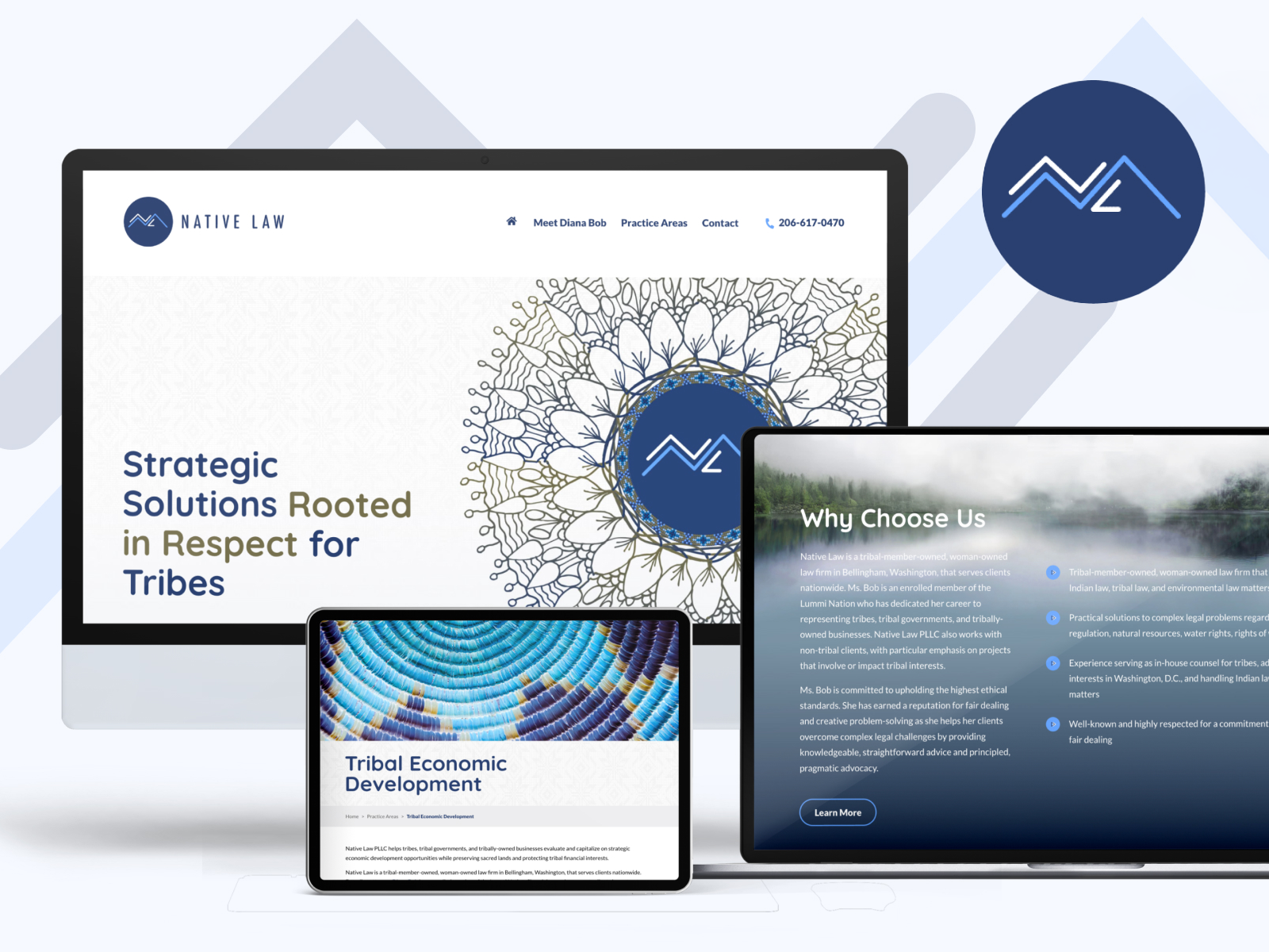 Native Law PLLC Logo and Branding