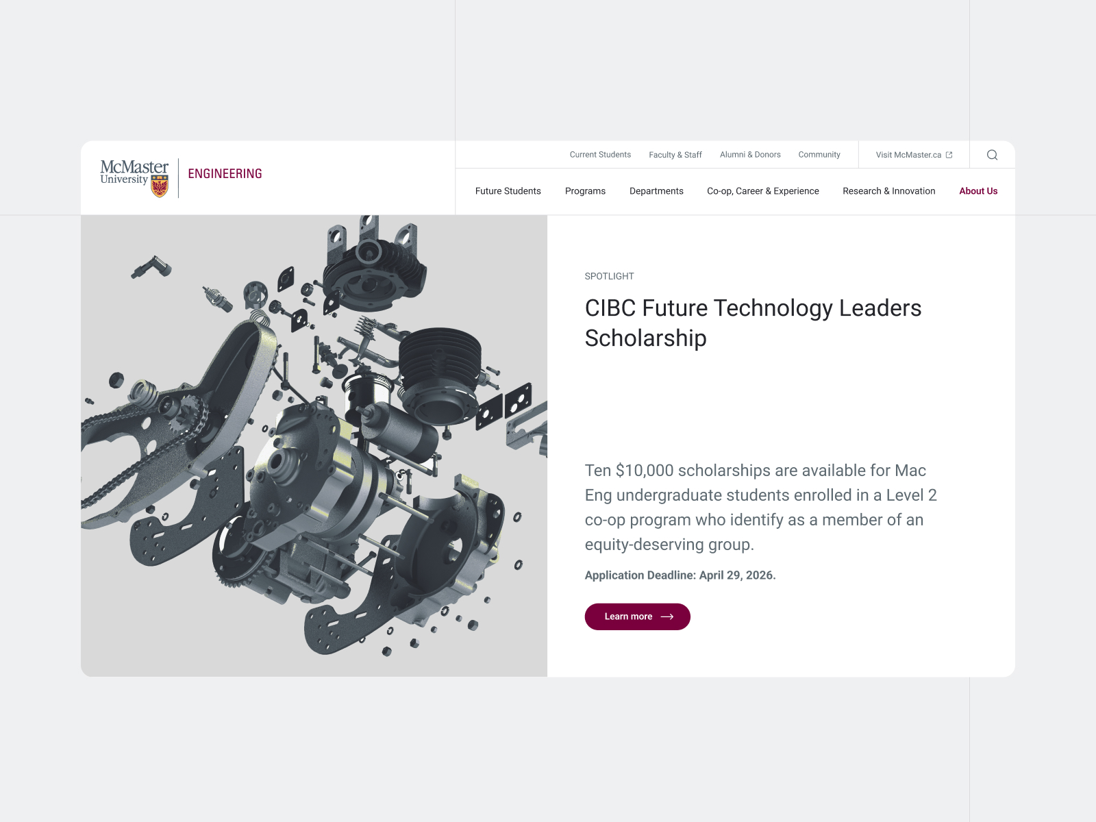 Deconstructed visual system