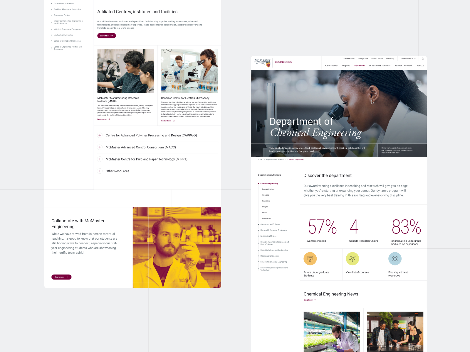 Department layout system