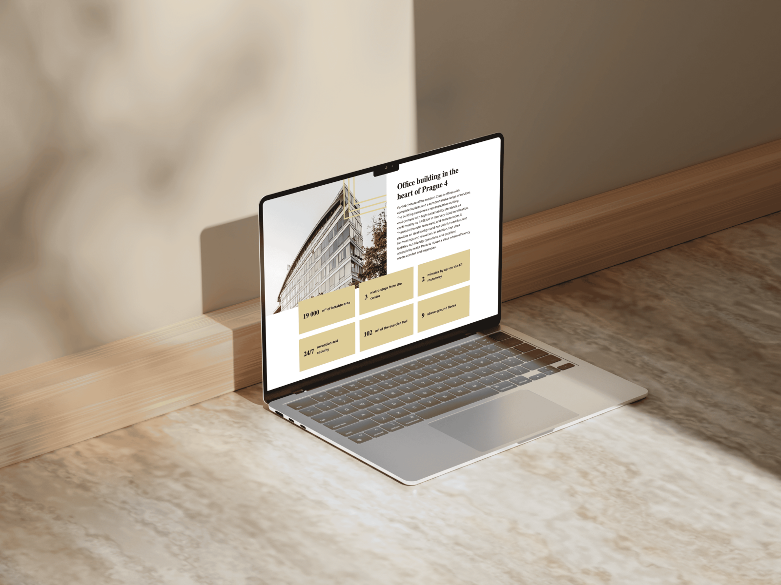 Landing page sections