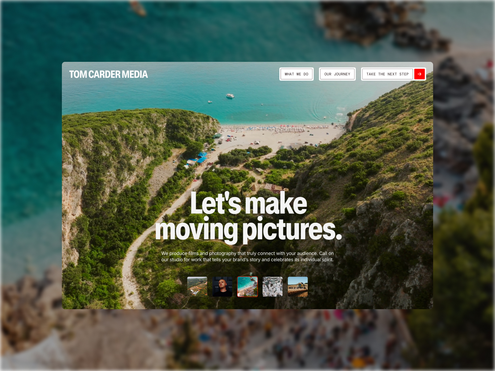 Dynamic Header Showcase