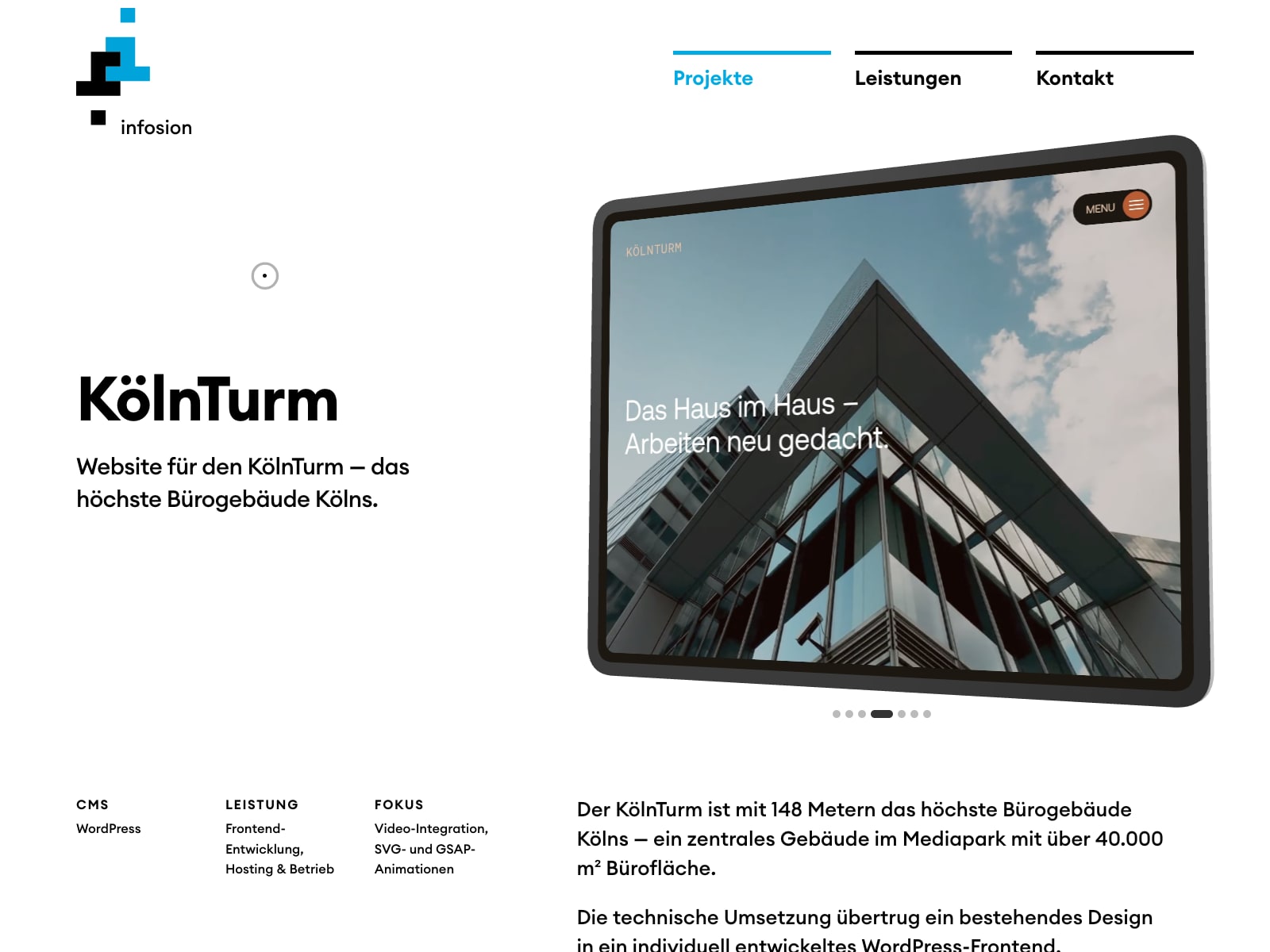 Interactive Three JS Mockup