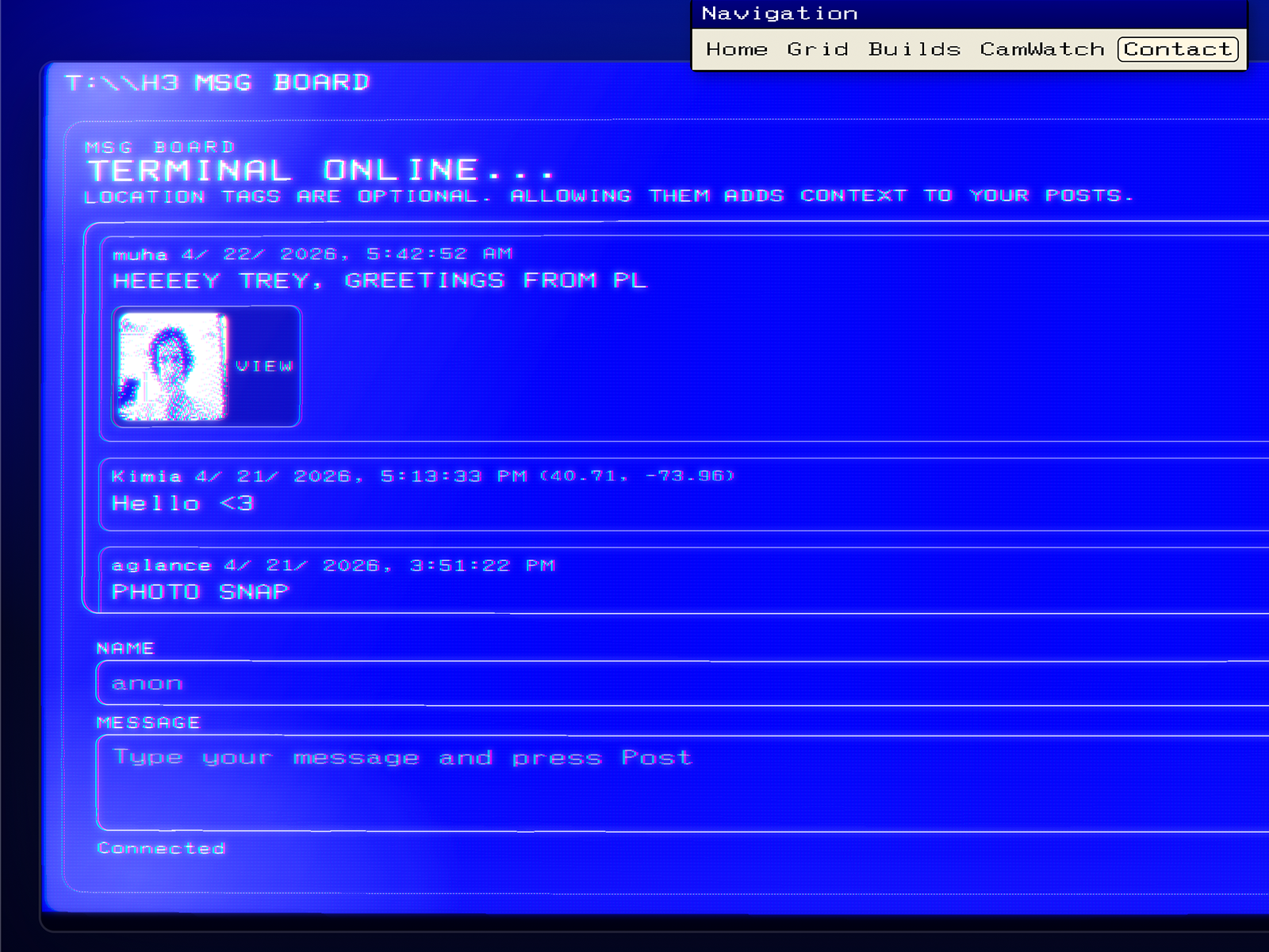 CONTACT TERMINAL
