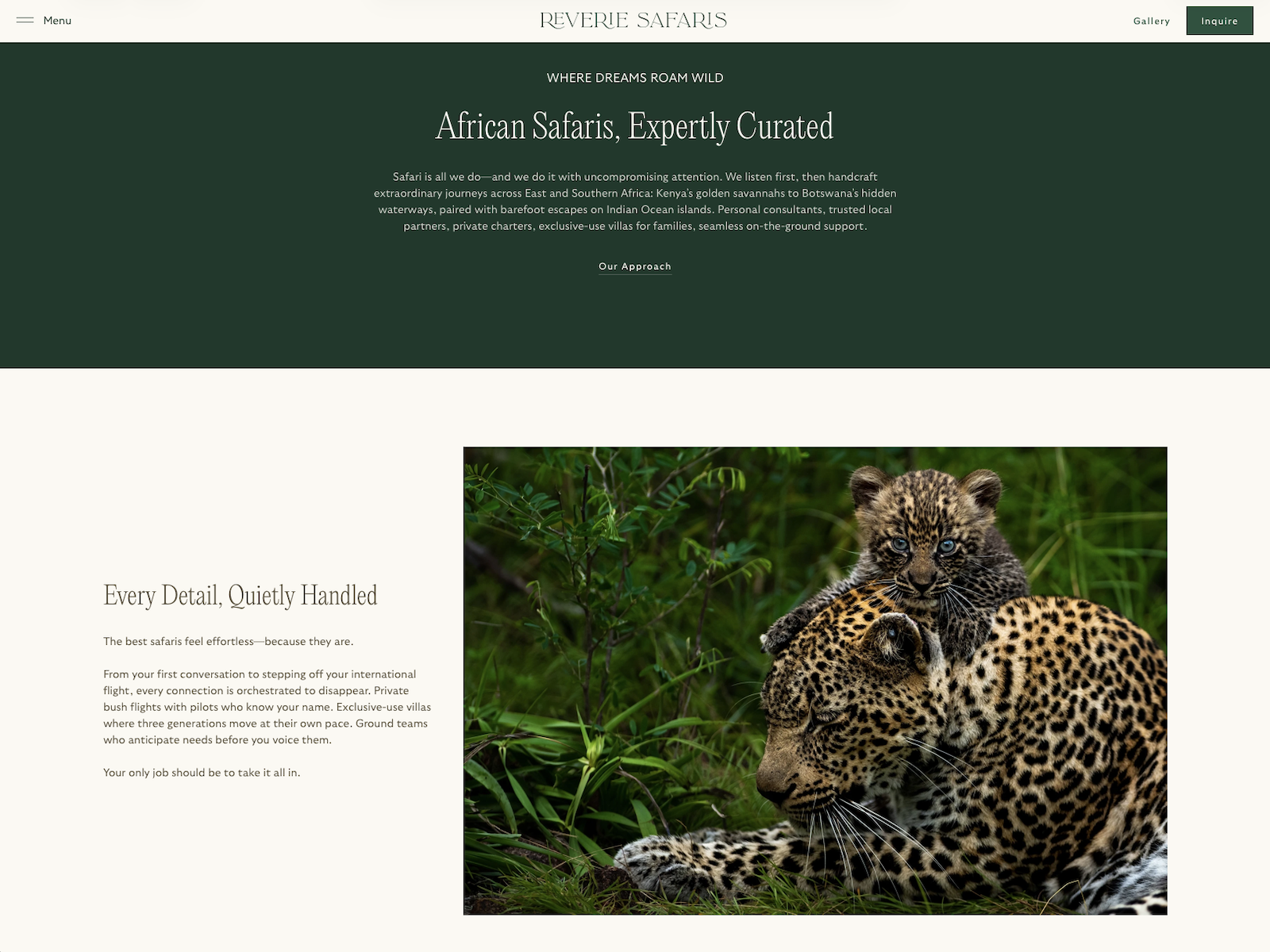 Reverie Safari Branding