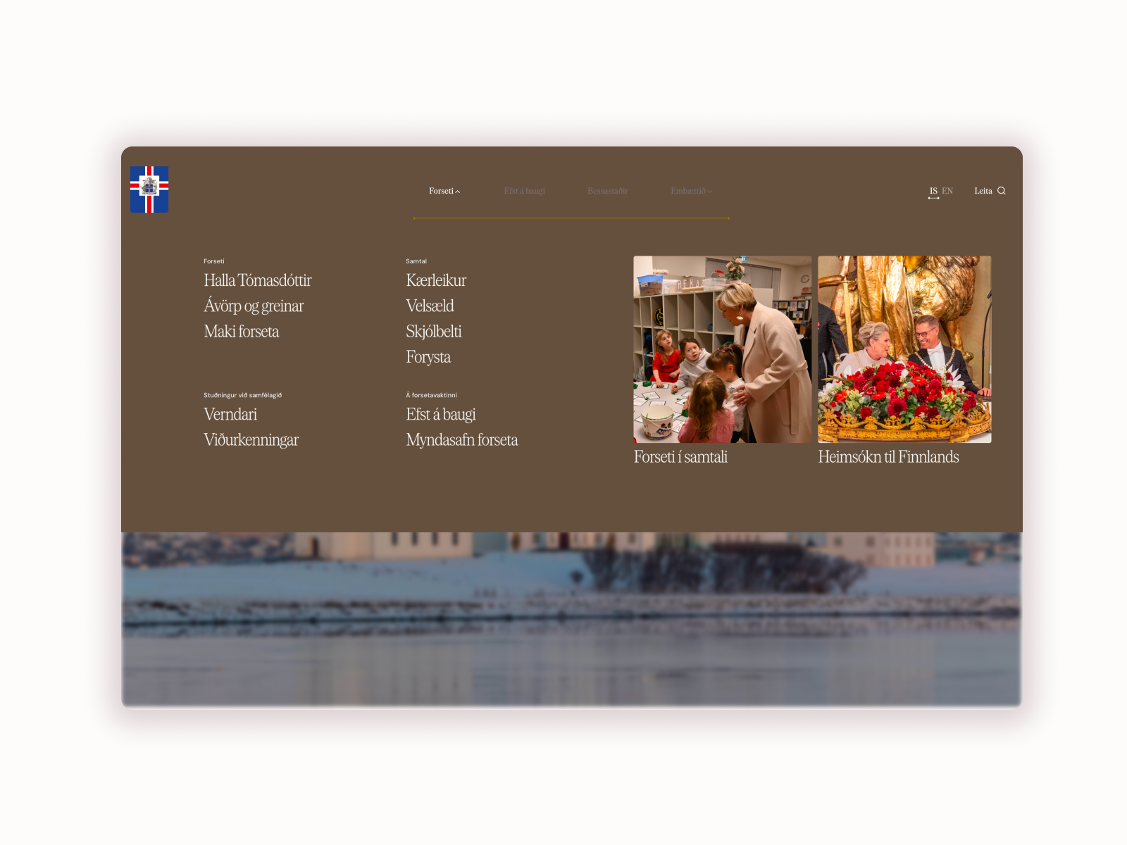 Navigation menu