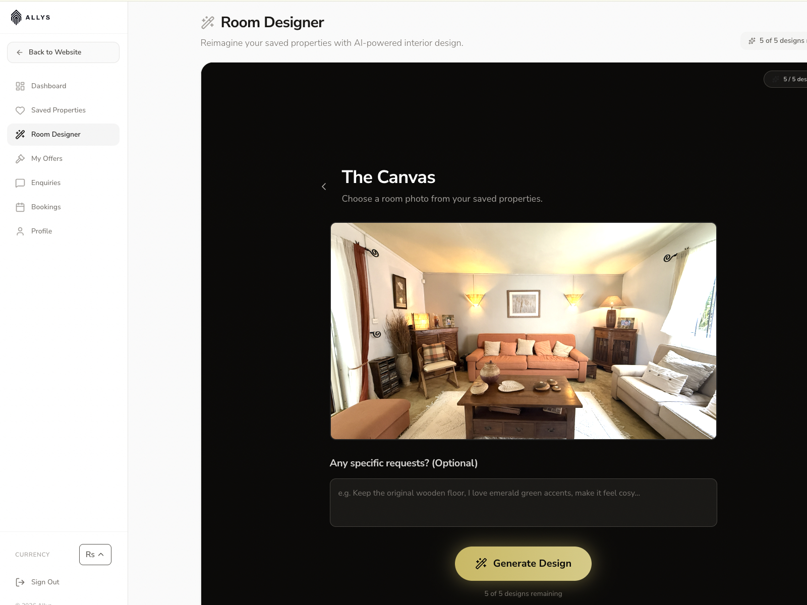 AI Room Designer