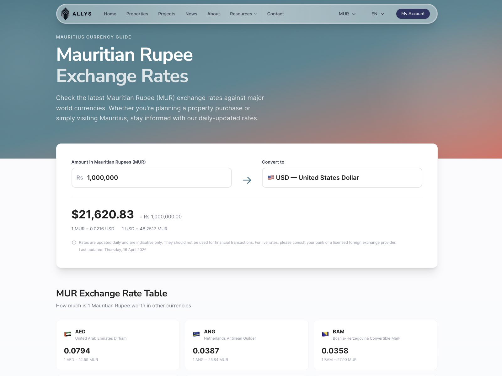 Currency Converter