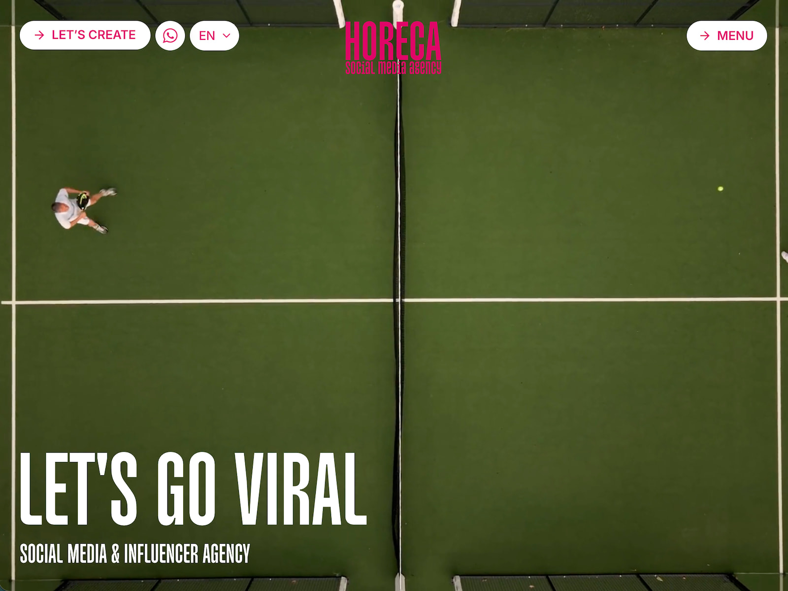 Cinematic editorial hero built for premium positioning and instant trust