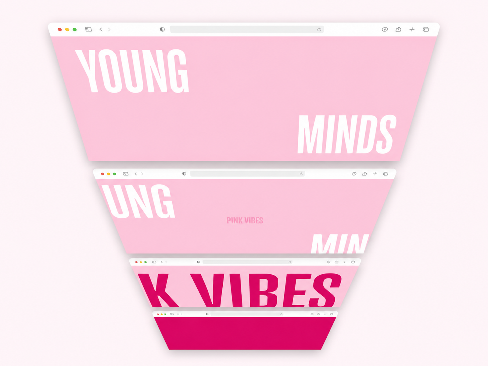 Scroll-driven typography built to amplify...