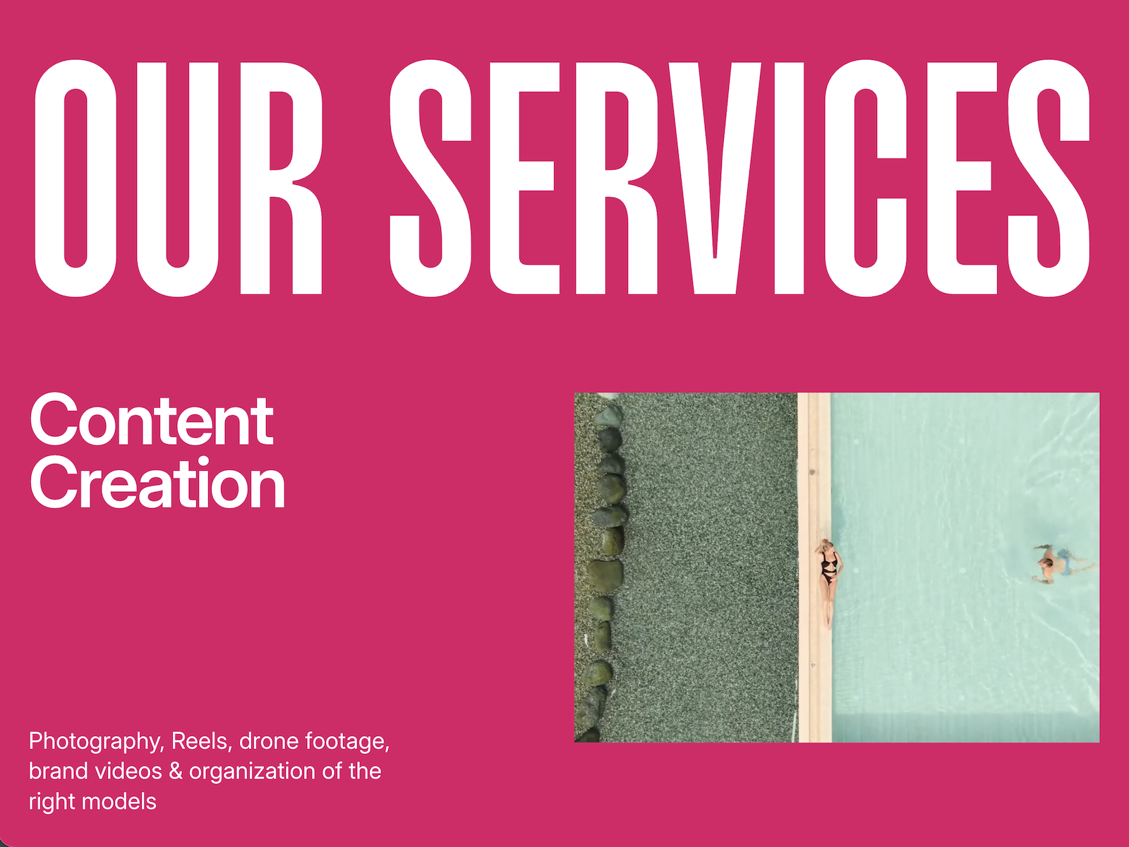 Typography-driven layout built to reveal bold statements through motion