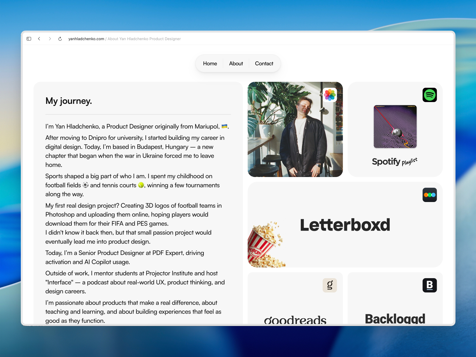About Page