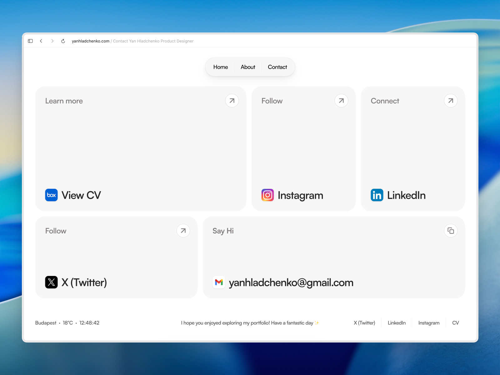 Contact Page