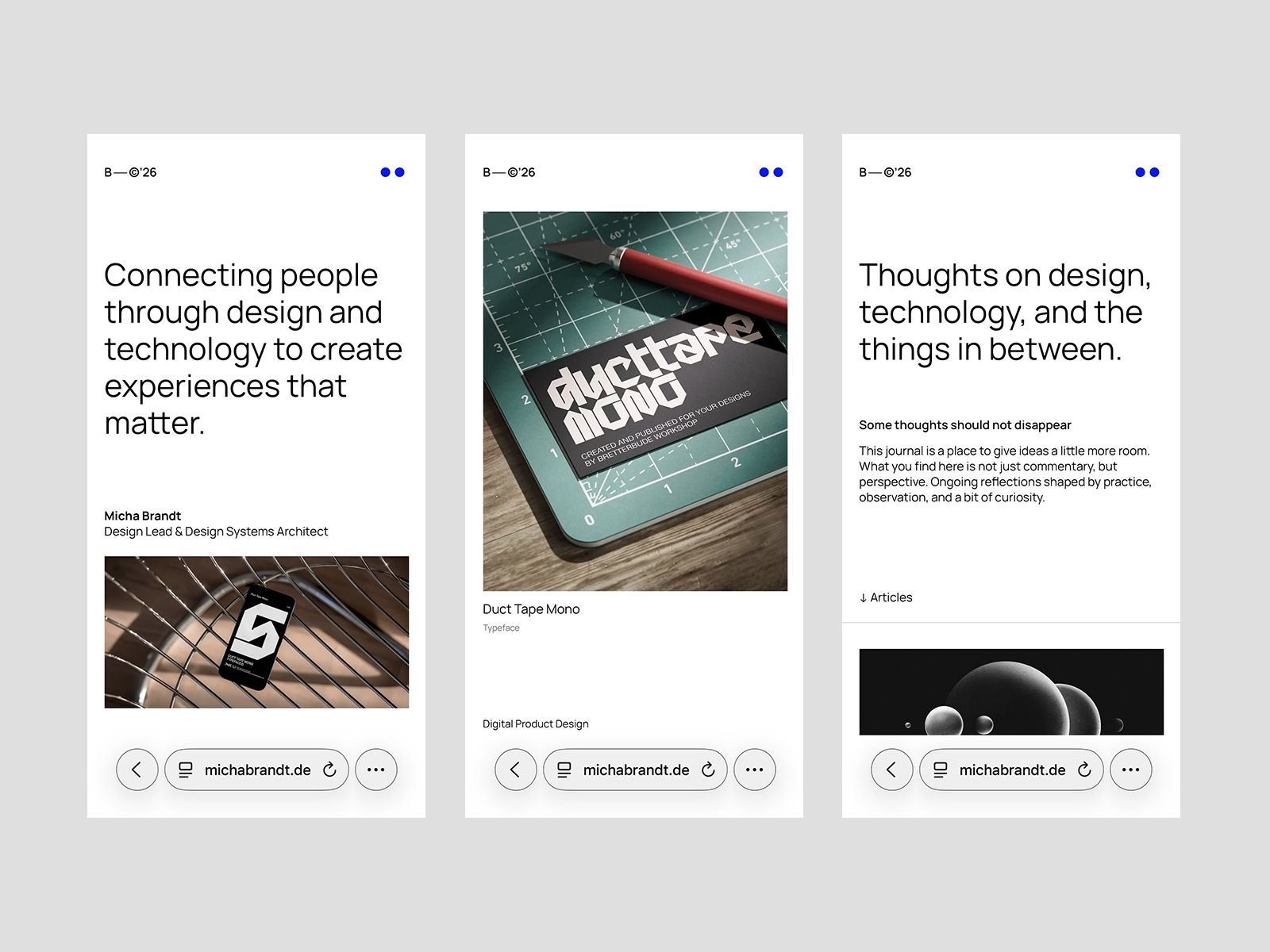 Mobile Interface