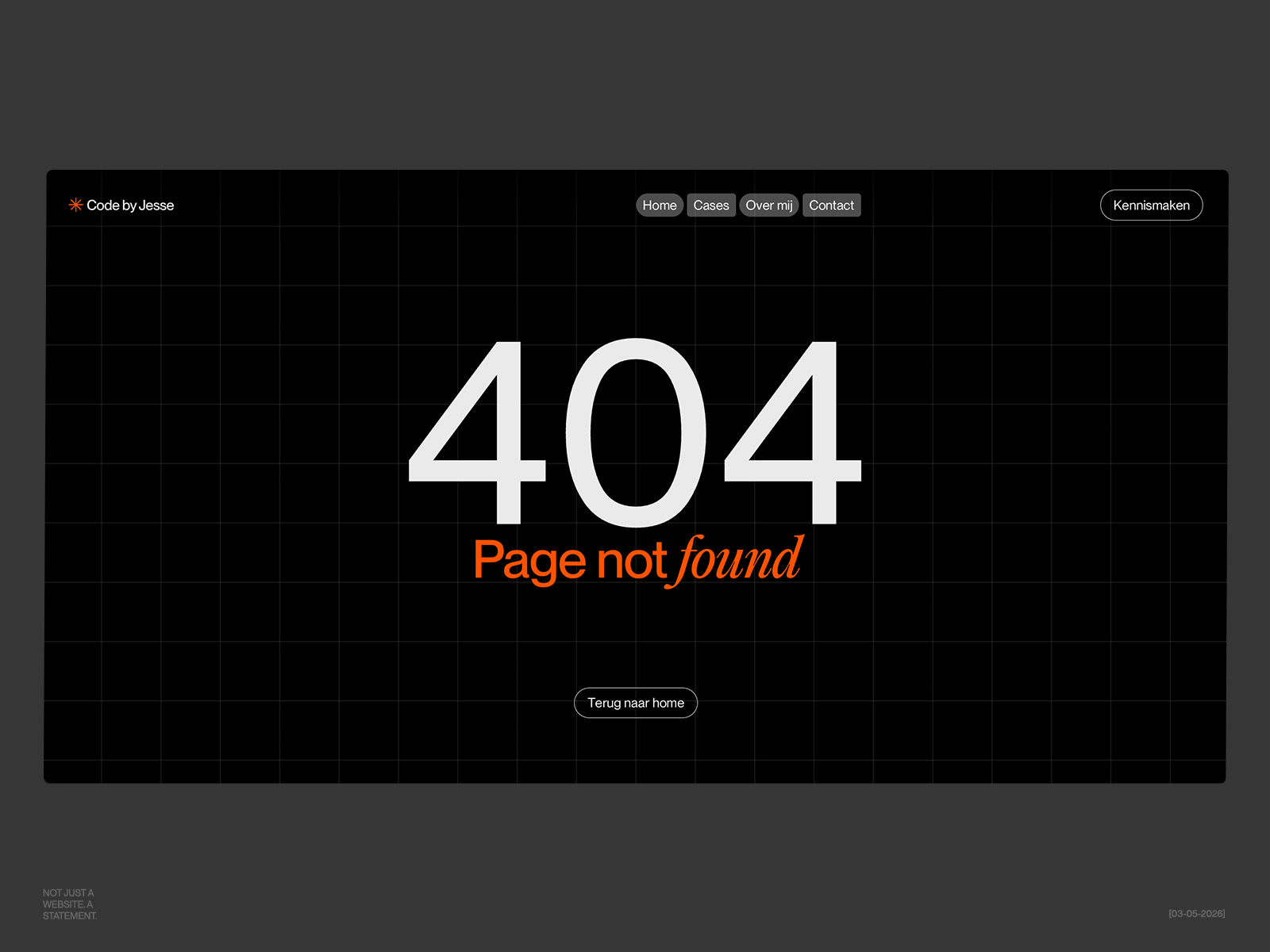 404 Page & Hover Interaction