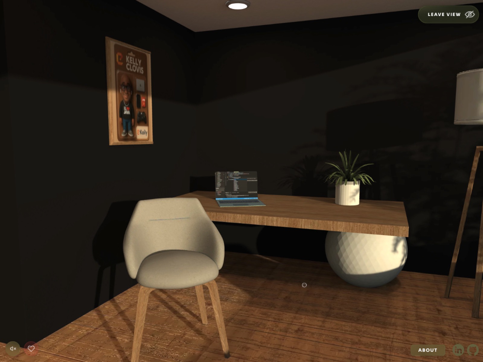 Immersive 3D Art Gallery