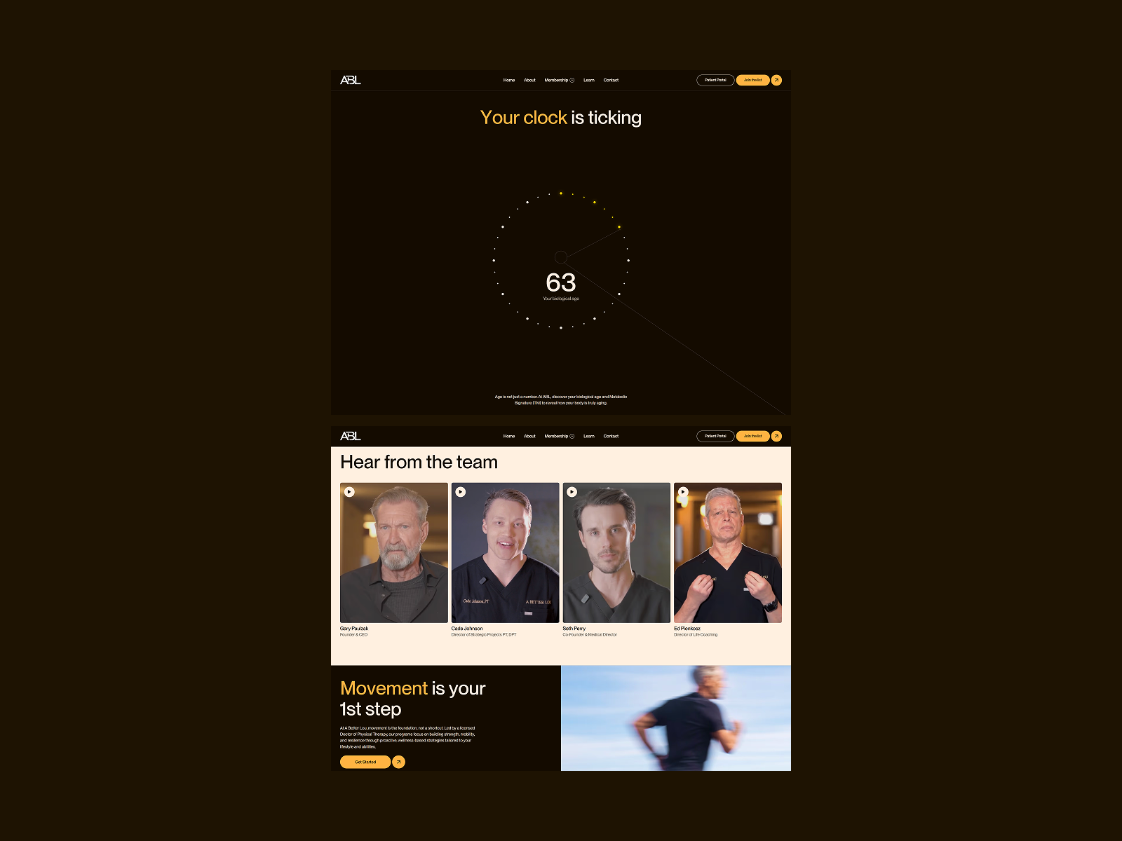 Homepage Layout
