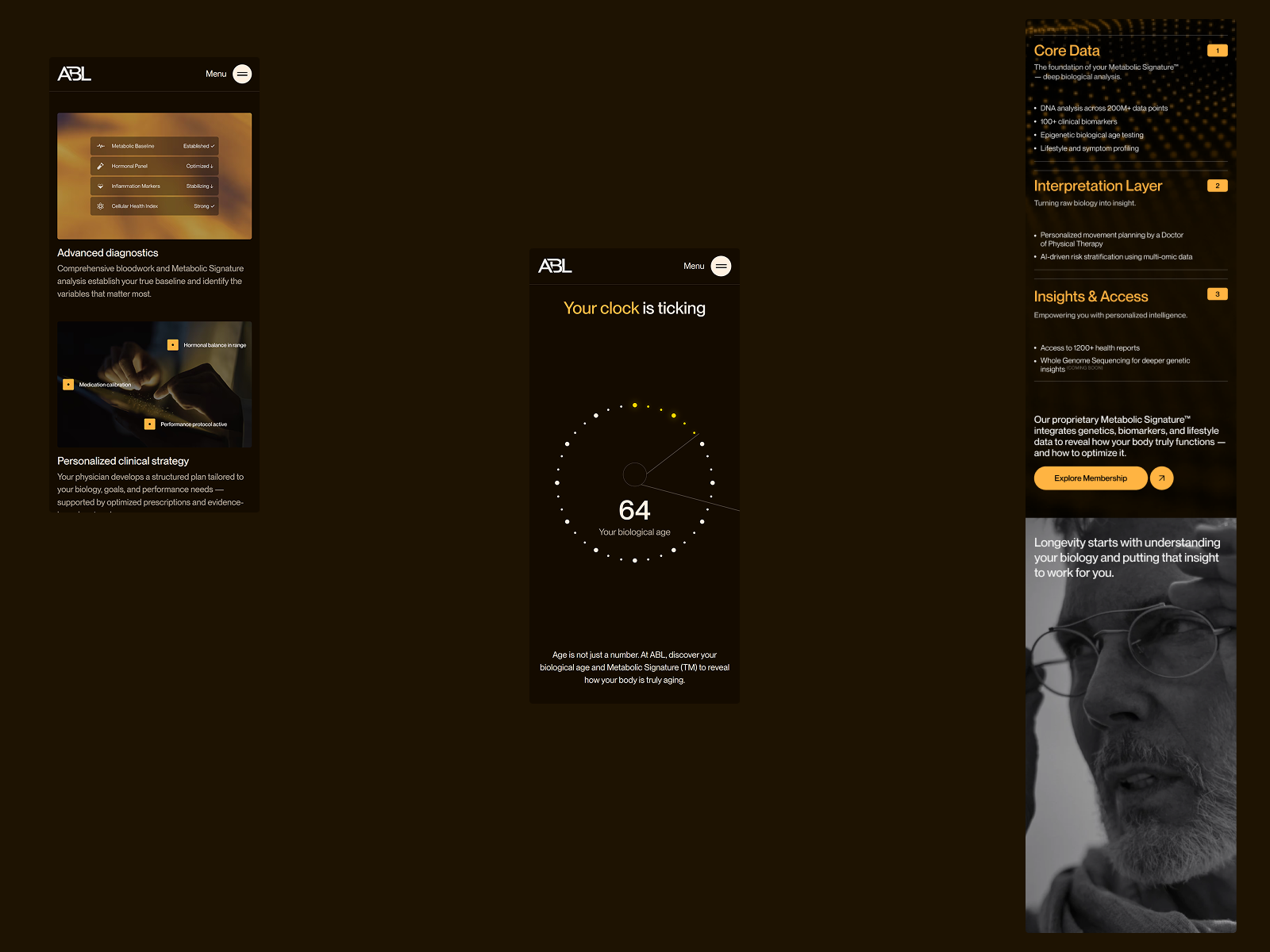 Homepage Layout