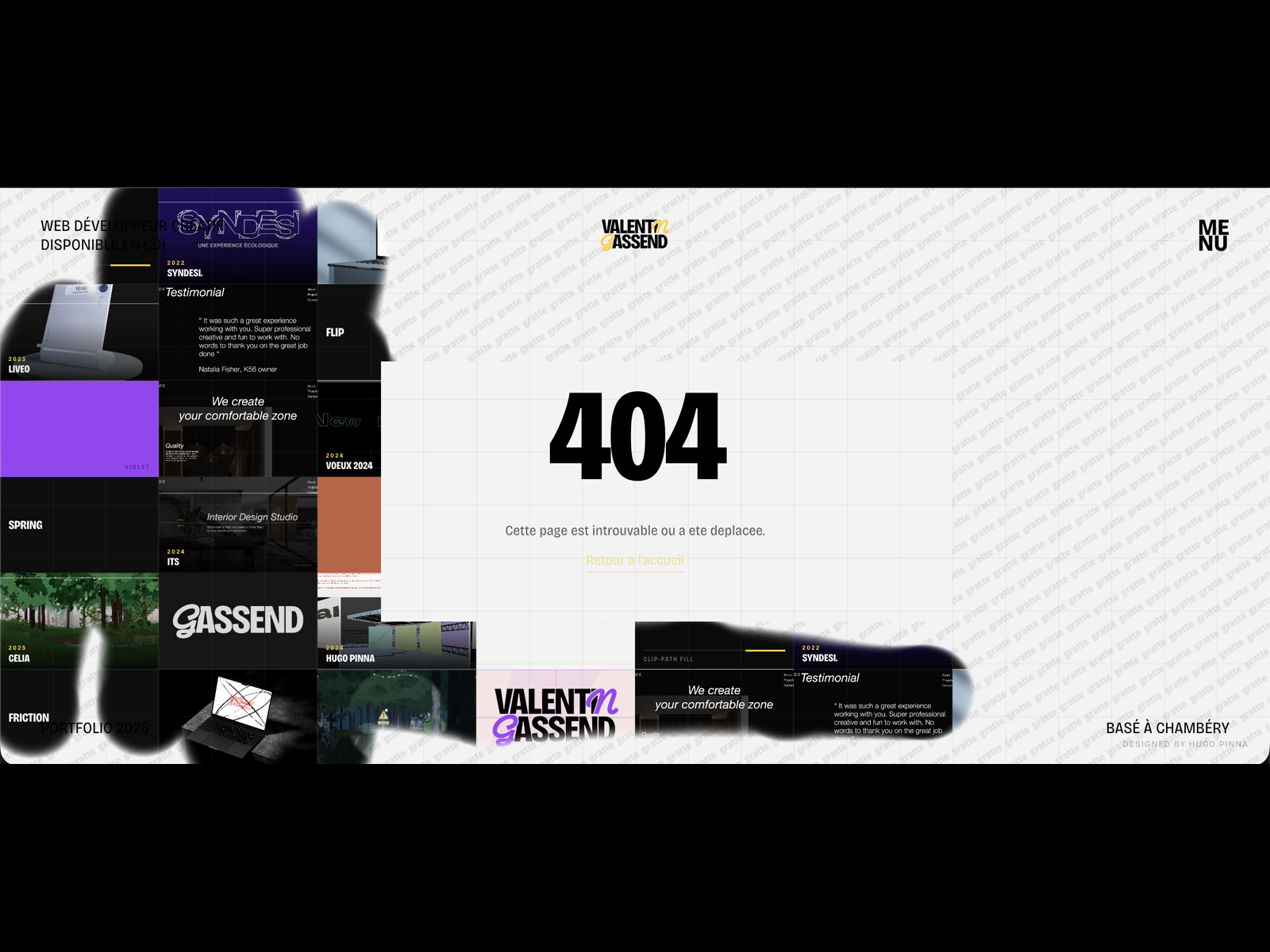404 — Valentin Gassend Portfolio