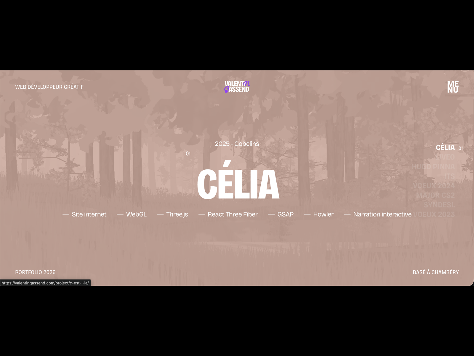 Projects — Valentin Gassend Portfolio