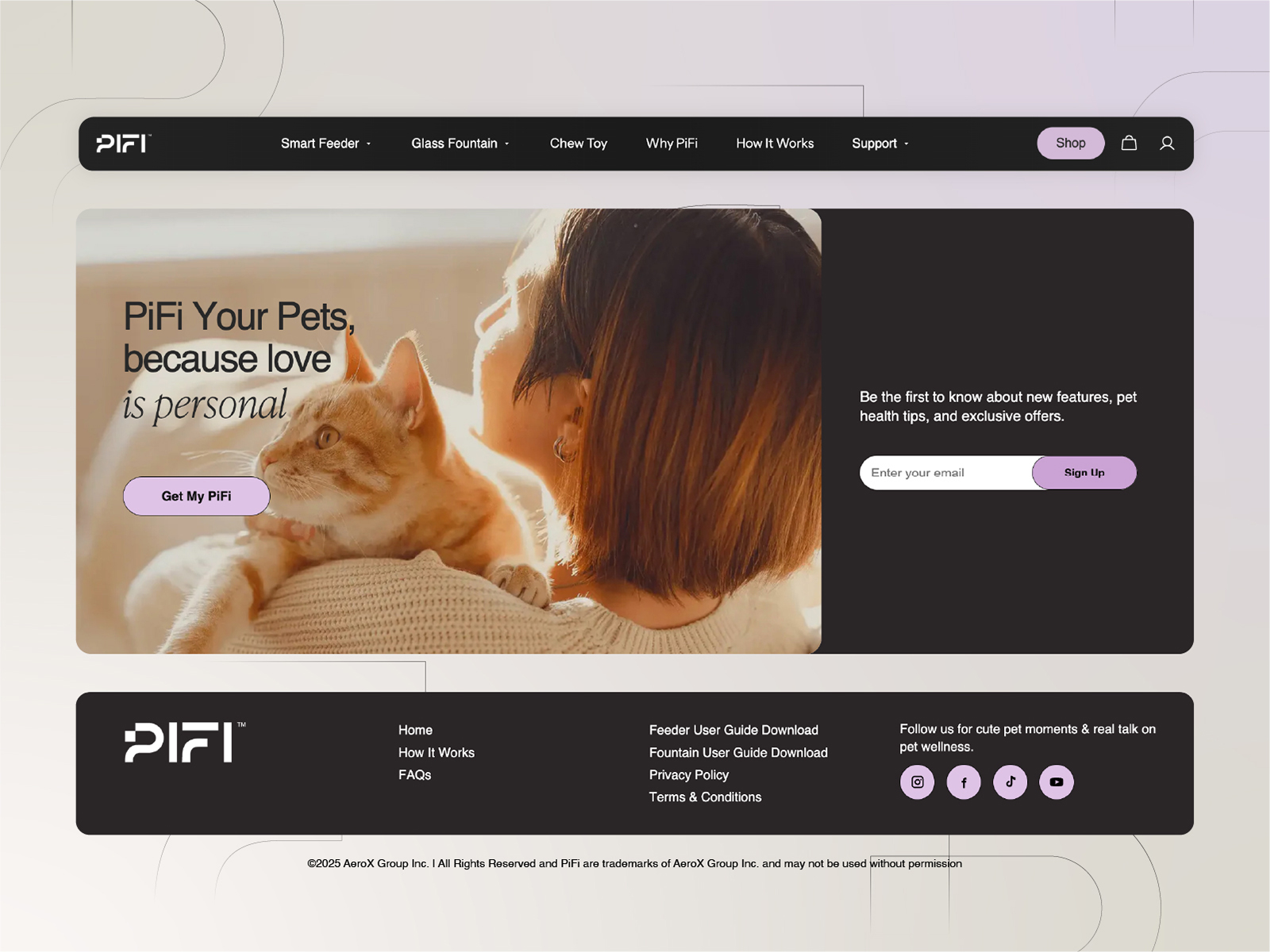 Community-Driven Footer Experience