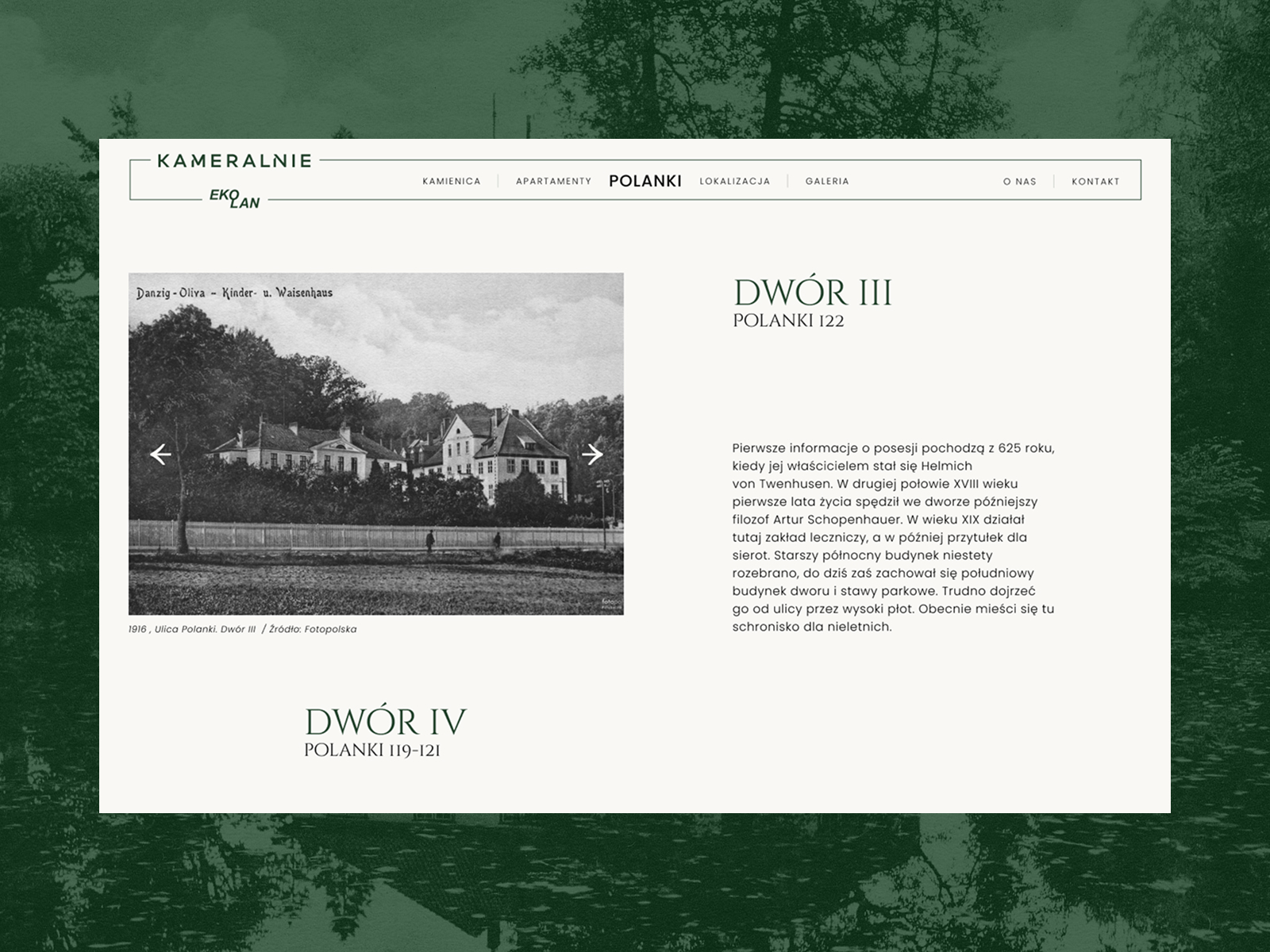 Gallery & information about manors
