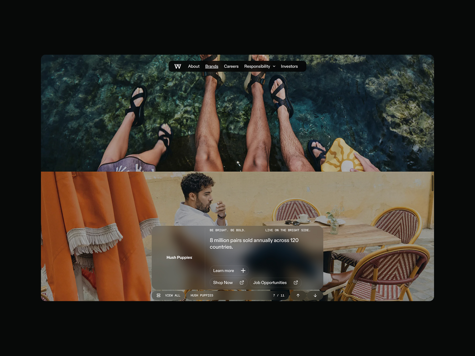 Fullscreen Masked Parallax