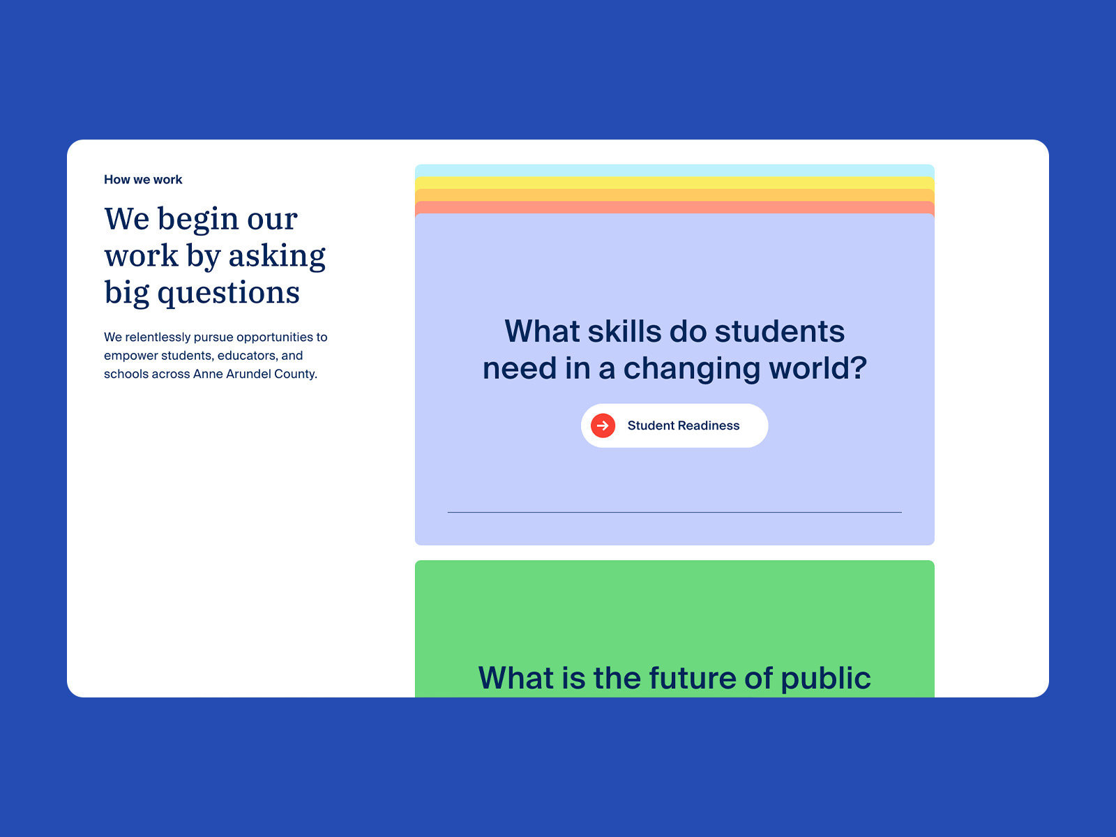 Education Foundation About Page