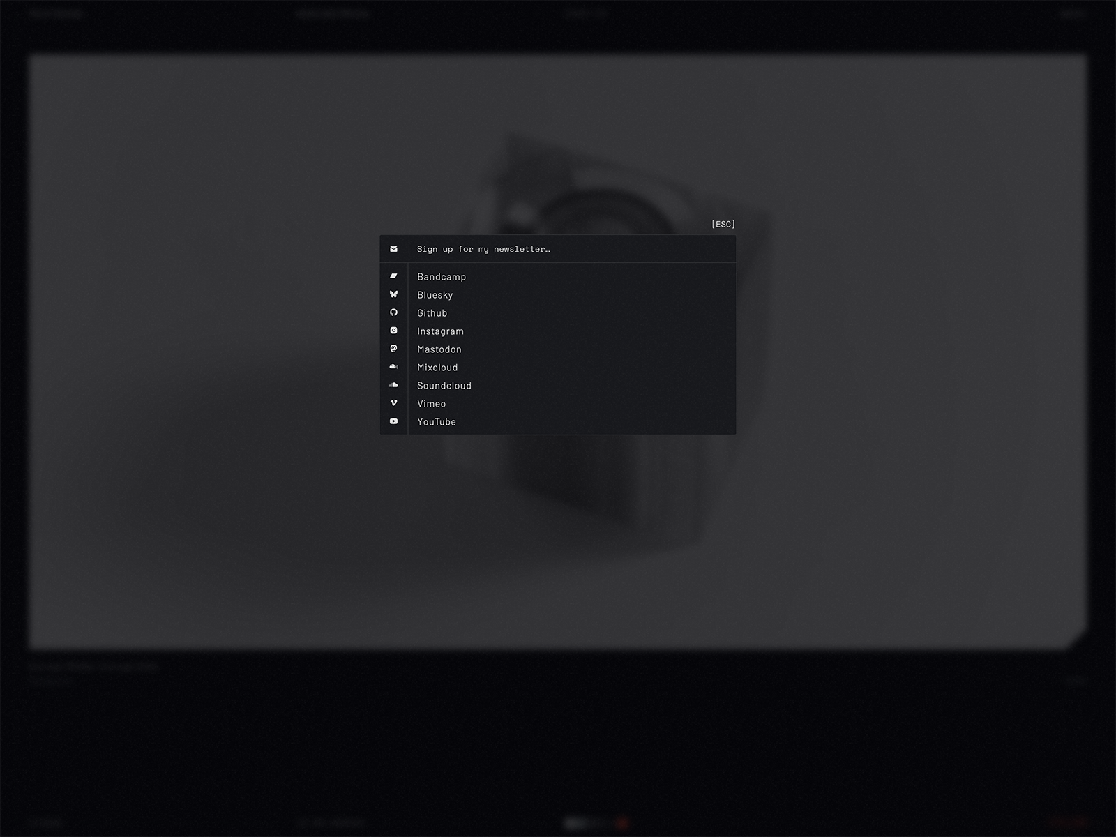 Main + Follow Menus