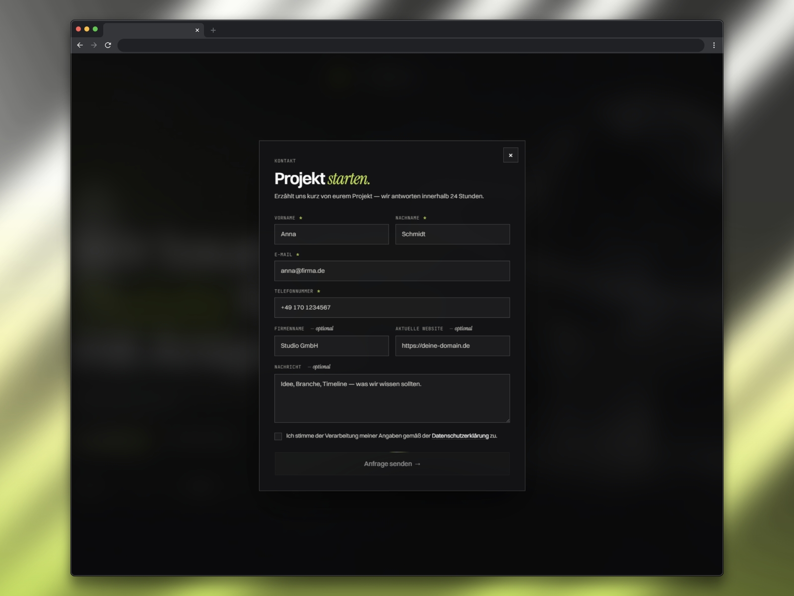 Interactions, Menus & Live Chat