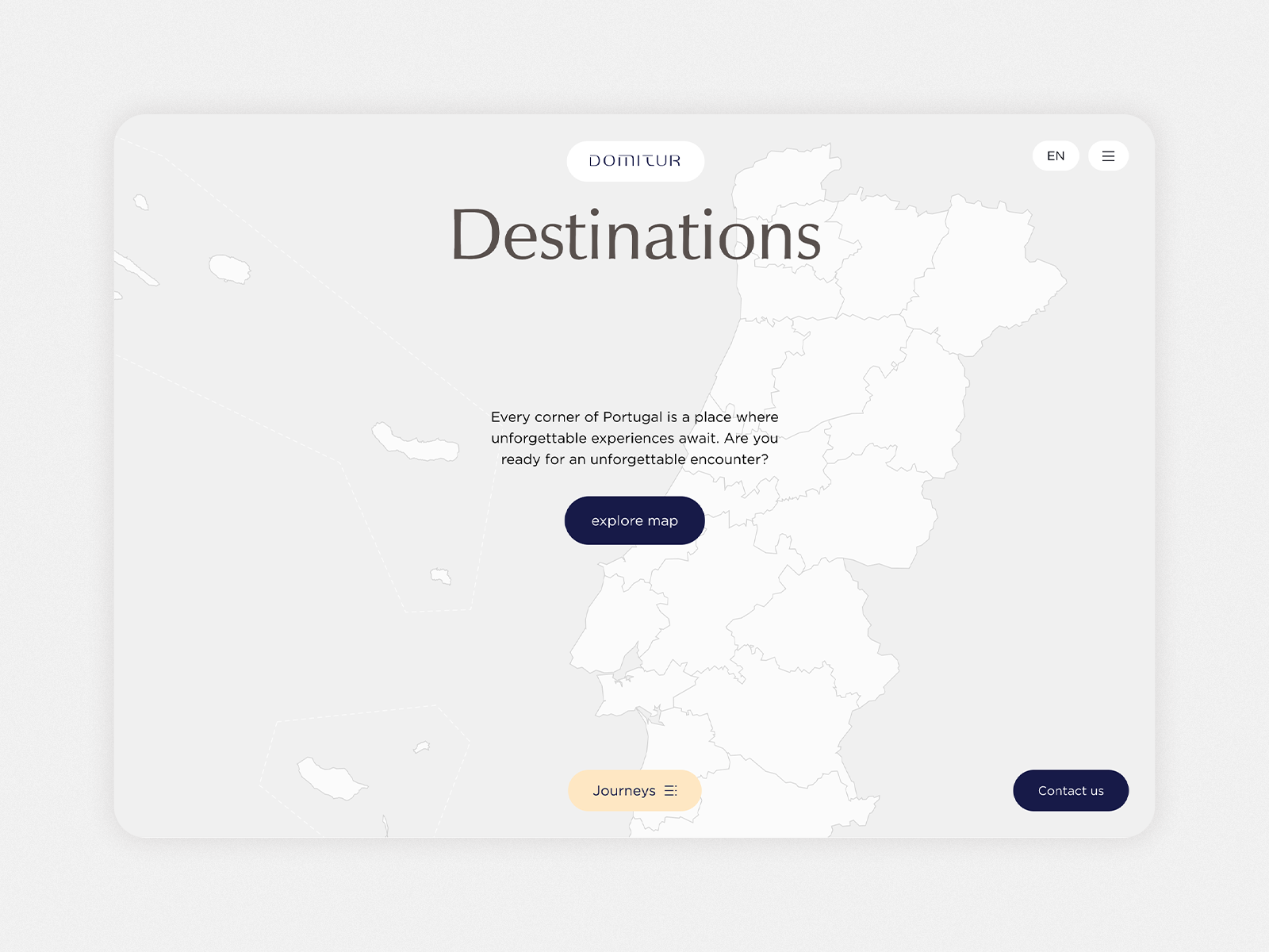 Homepage layout