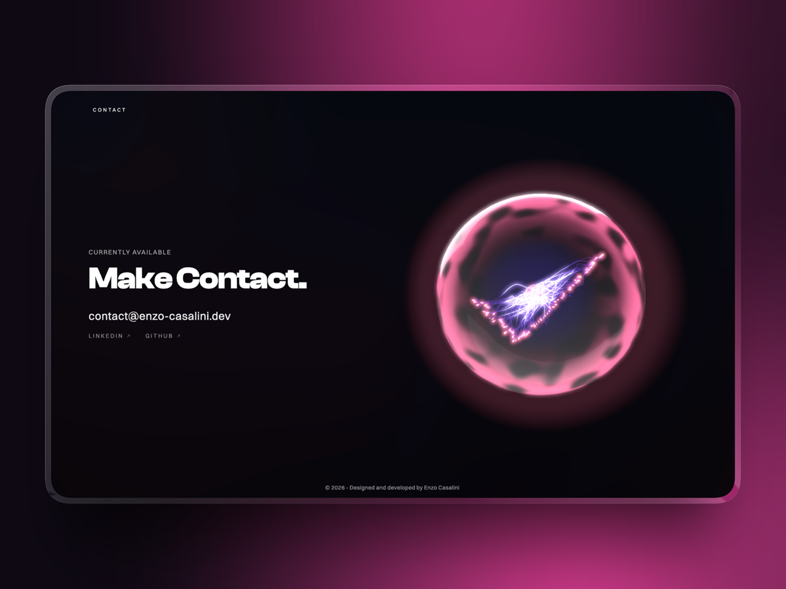 Contact Section