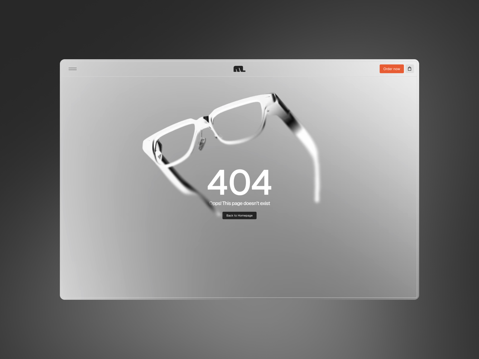 404 page for ai product