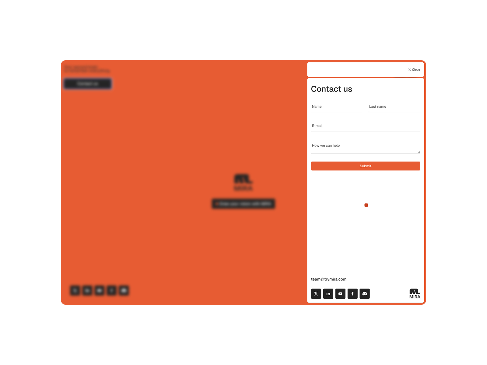 Contact form