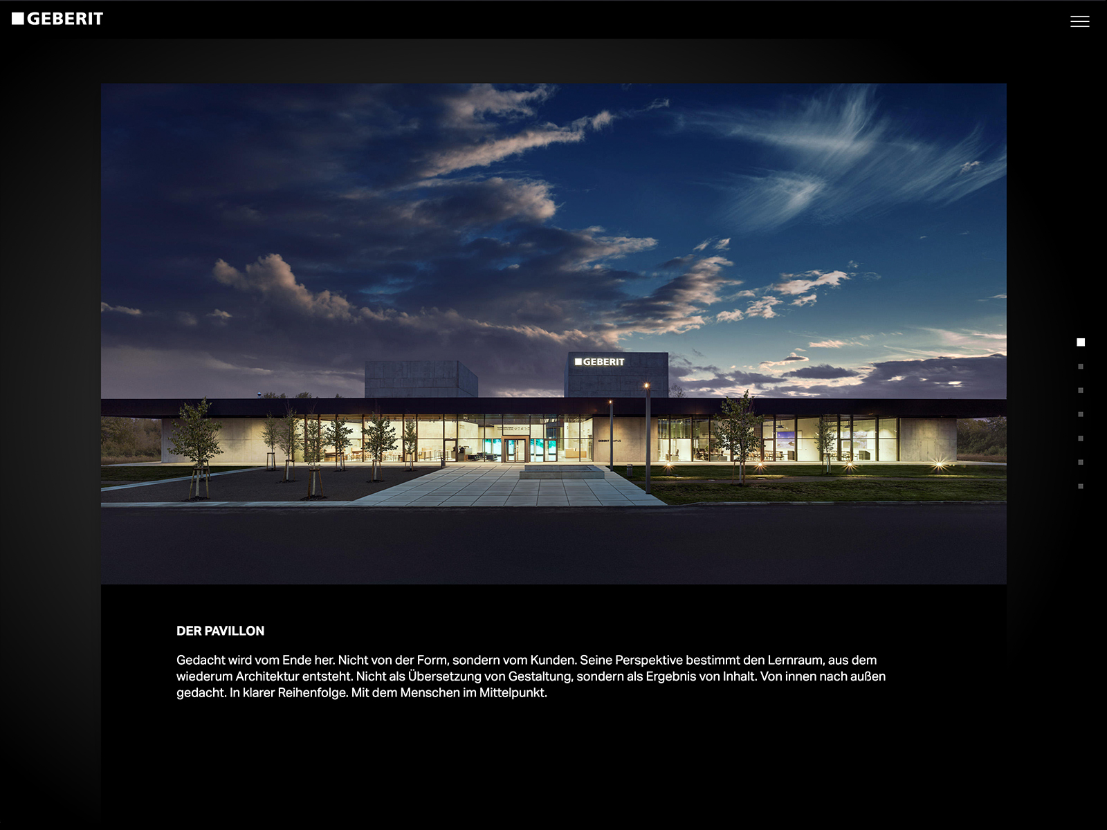 Campus by night