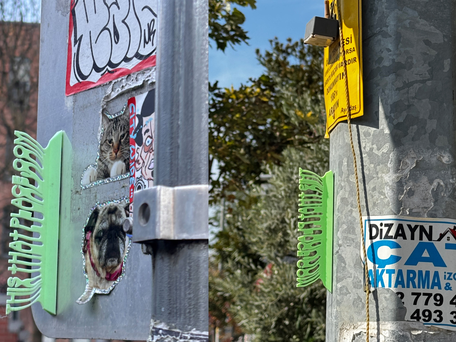 ThisThatPlace.com Stickers & Outdoor 3D-Printed...