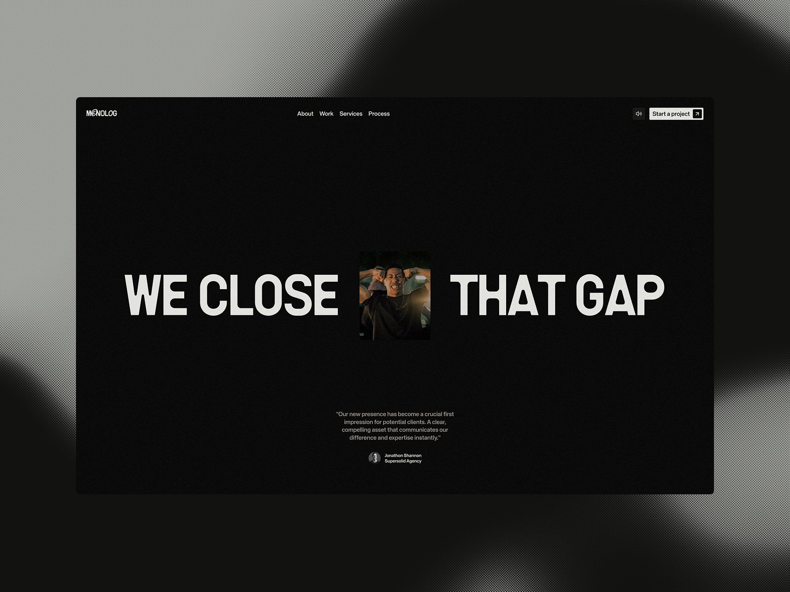 Homepage Storytelling
