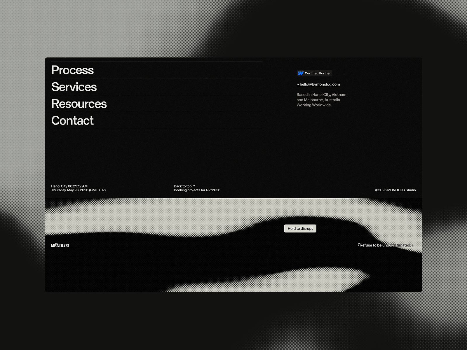 Footer Composition