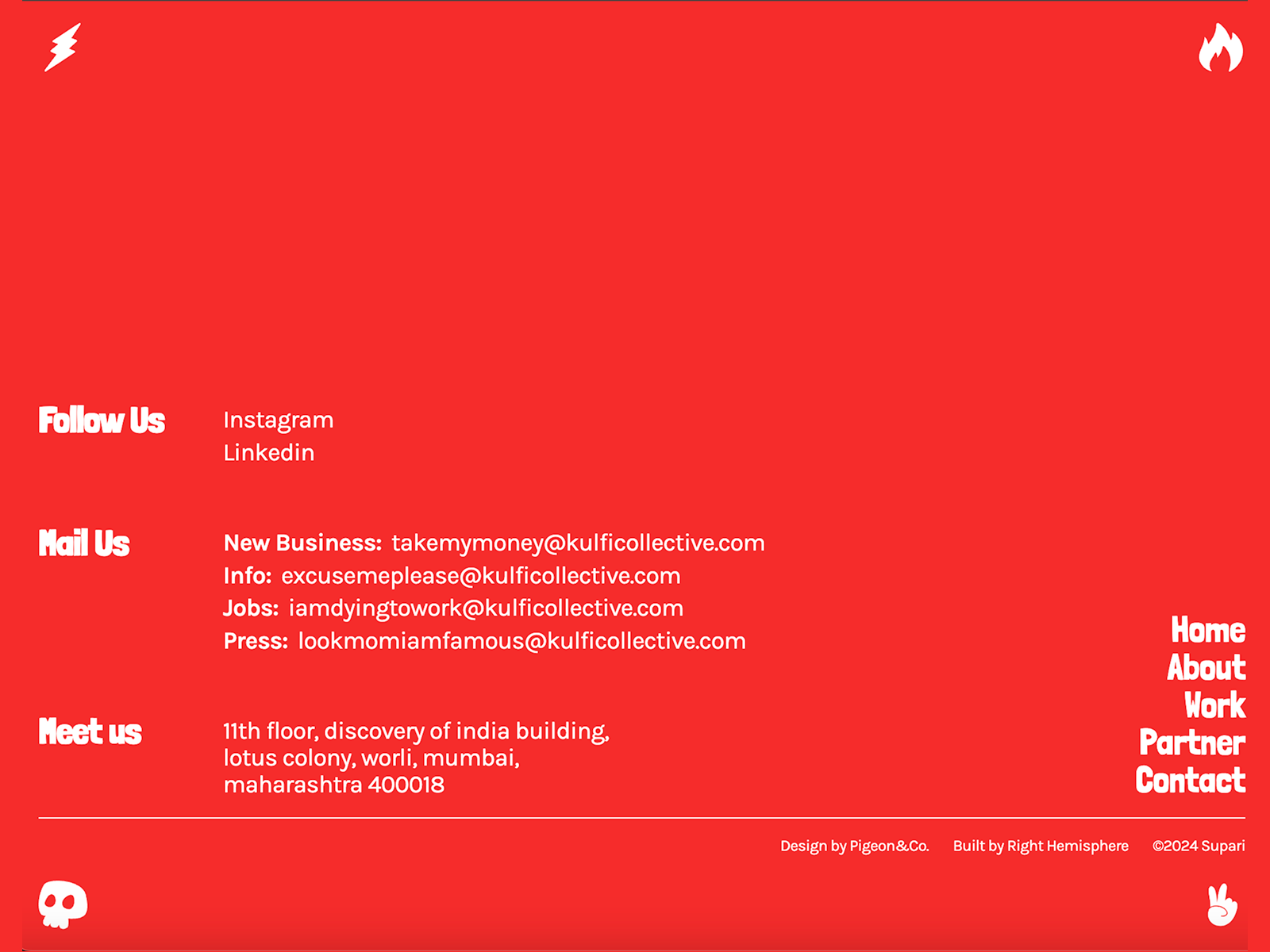 Footer Experience