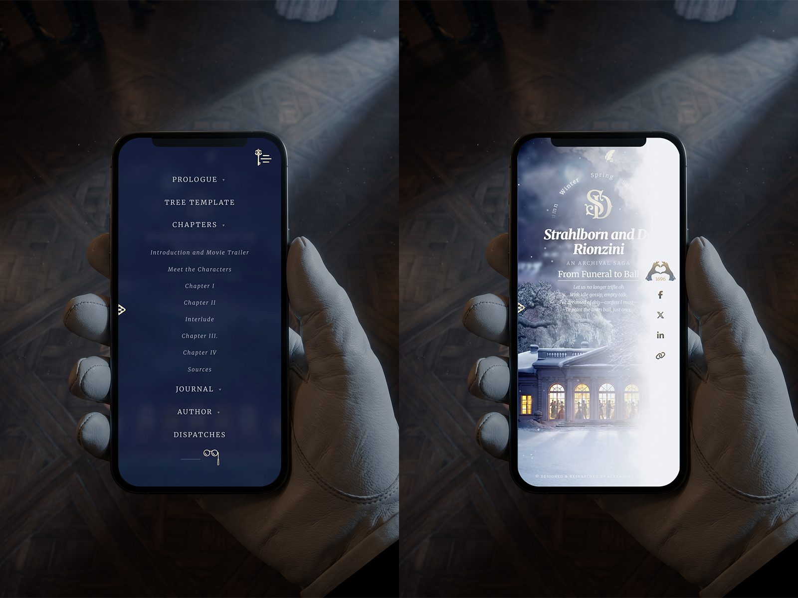 Header and footer