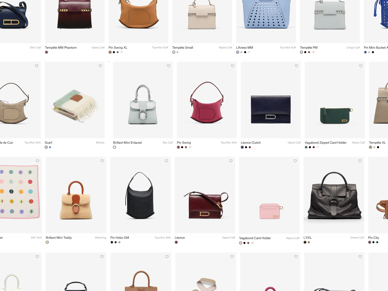 Product grid