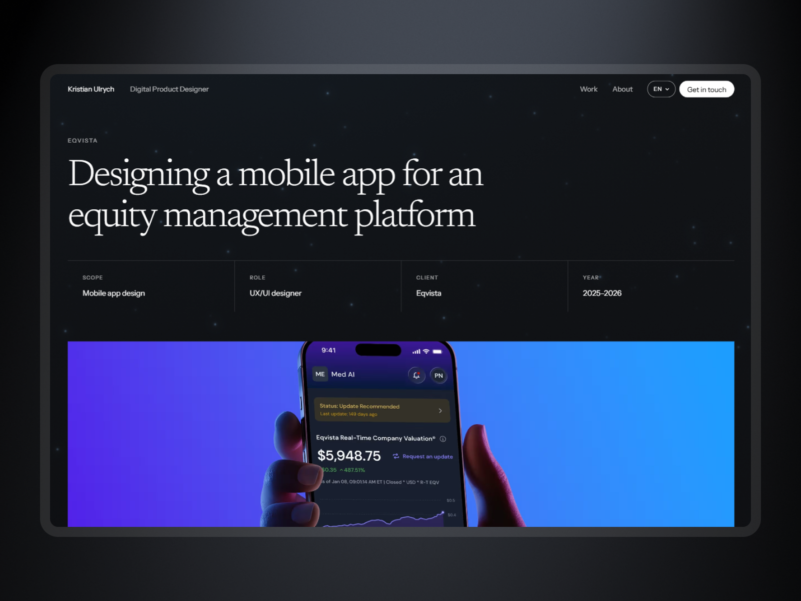 Case study page