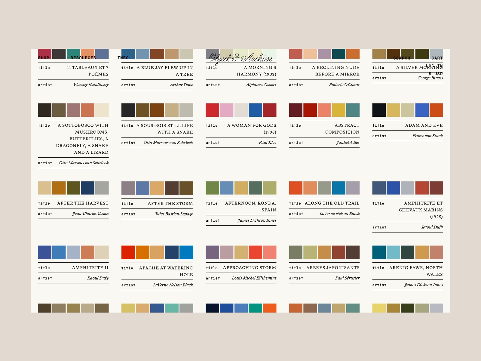 Palette Library