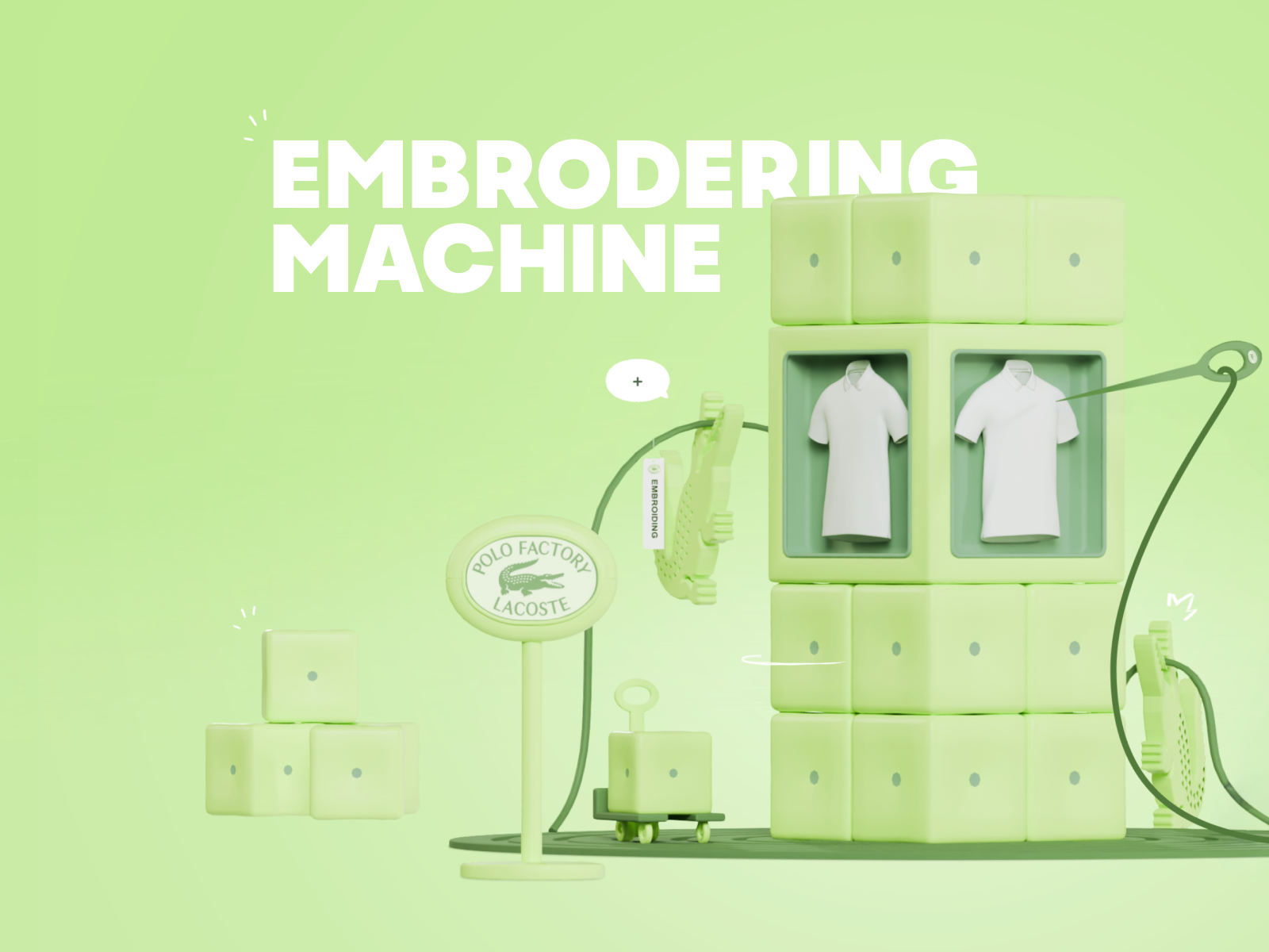 Embrodering Machine