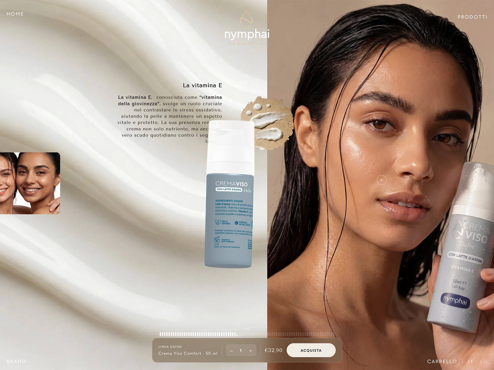 Interactive 3D WebGL Product Page