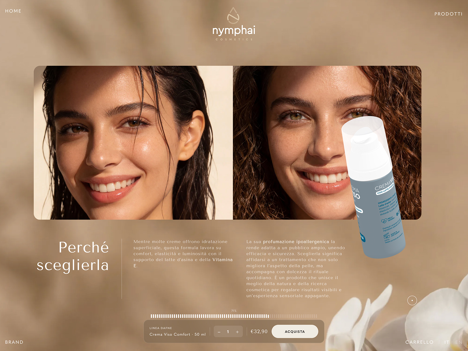 Interactive 3D WebGL Product Page